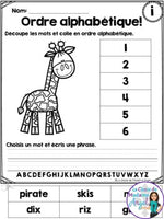 French Phonics Printables: Mes premiers sons (voyelle i)