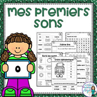 French Phonics Printables: Mes premiers sons (voyelle o)