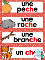 French Phonics Printables: Mes premiers sons (son composé ch)