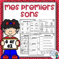 French Phonics Printables: Mes premiers sons (sons composés é, er, ez)