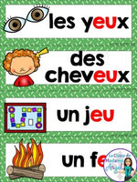 French Phonics Printables: Mes premiers sons (son composé eu)