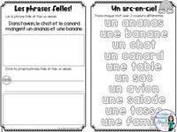 French Phonics Activities: Mon cahier des sons partie 2 {la voyelle a}