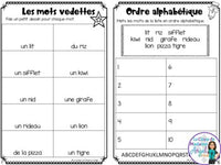 French Phonics Activities: Mon cahier des sons partie 2 {la voyelle i}