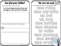 French Phonics Activities: Mon cahier des sons partie 2 {la voyelle o ouvert}