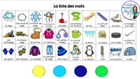 L'hiver:  French Winter Themed Digital Bingo Game for Google Slides™