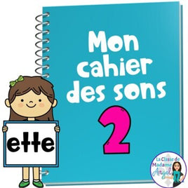 French Phonics Activities: Mon cahier des sons partie 2 {son composé ette}