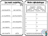 French Phonics Activities: Mon cahier des sons partie 2 {son composé ette}