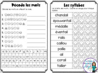 French Phonics Activities: Mon cahier des sons partie 2 {son composé ail/aille}