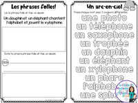 French Phonics Activities: Mon cahier des sons partie 2 {son composé ph}