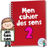 French Phonics Activities: Mon cahier des sons partie 2 {son composé ion}