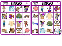 Poisson d'avril:  French April Fool's Day Themed Bingo Game