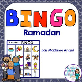 French Ramadan Themed Bingo Game