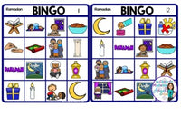 French Ramadan Themed Bingo Game