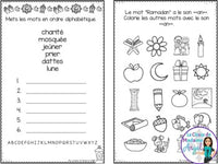 French Ramadan Activity Booklet