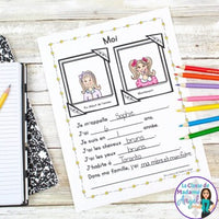 French End of Year Memory Book BUNDLE: Mes souvenirs d'école