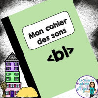 French Phonics Activities: Mon cahier des sons {le son BL}