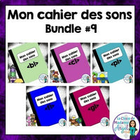 French Phonics Activities Bundle #9:  Mon cahier des sons